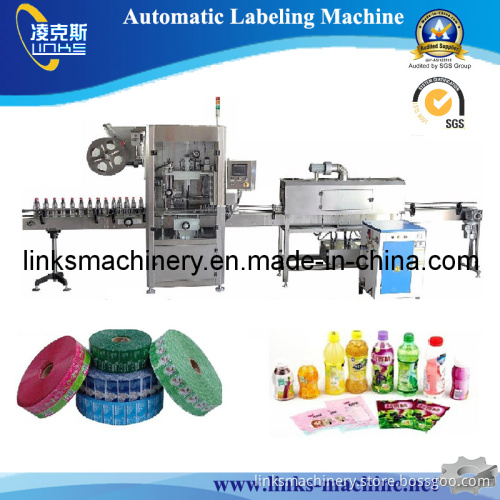 Automatic PVC Sleeve Bottle Labeling Shrink Machine